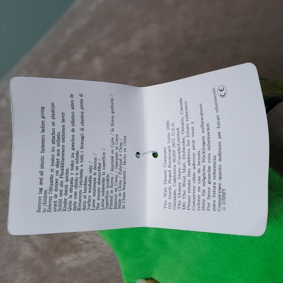 ☆WORKS☆Talking Flubber w/SOUND☆ Disney Movie Bean Bag Character, NWT - Picture 10 of 14